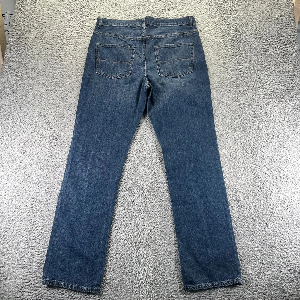 The Children's Place Jeans Boys 20H Blue Cotton Denim Straight Leg Faded Travel